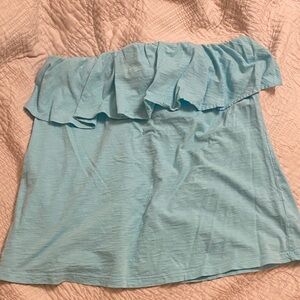 Lilly Pulitzer Light Blue Cotton Top
